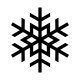 Snowflake Vector Icon